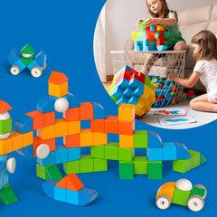 Geomag Magicube magnetic blocks enable stable stacking and 3D creativity.