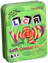 George GEO0723 LCR Wild large dice enhance fast-paced rounds.