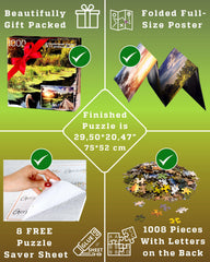 Gerjato saver sheets help keep pieces organized.