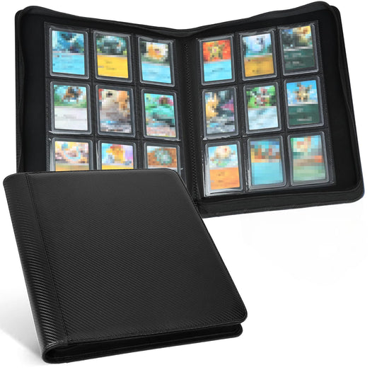 GERMUN Toploader Binder 288-capacity for organized card storage