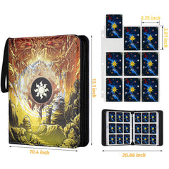 GERMUN binder removable insert pages offer organized, flexible storage for collections.