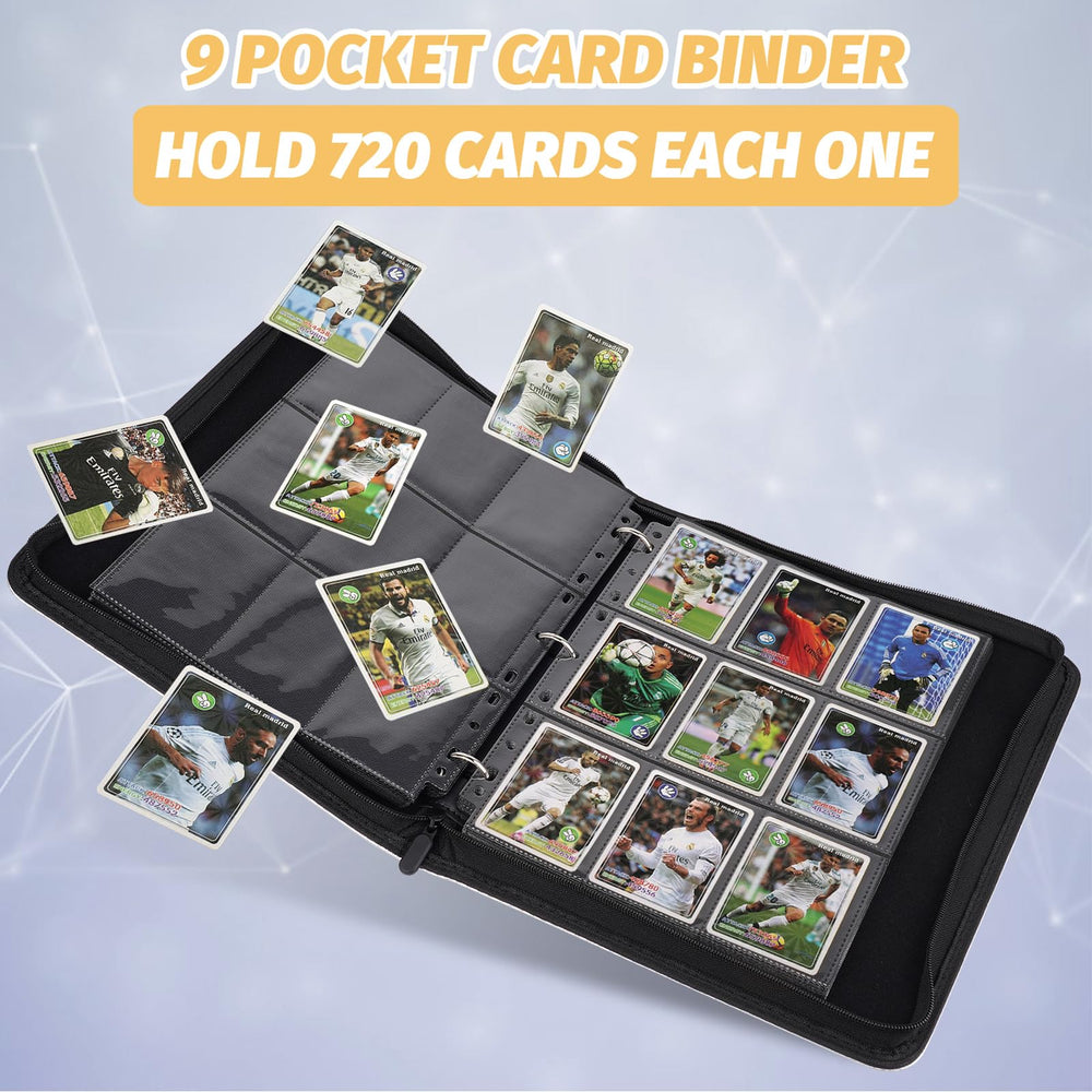 Wrist strap enables portable, on-the-go card collecting