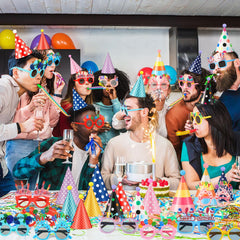Gersoniel family celebration setup showcases vibrant color for celebrations