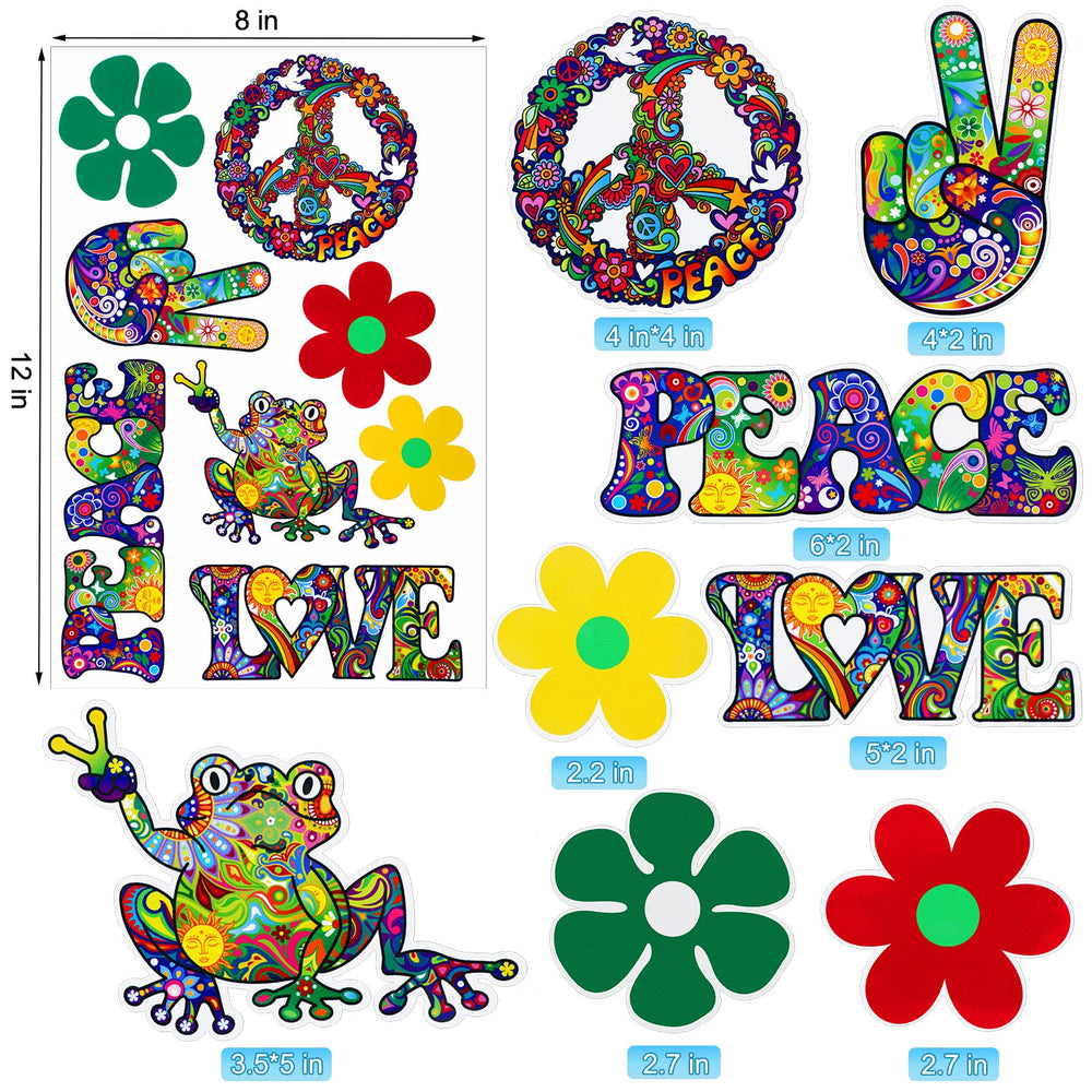 Gersoniel flower decal for water bottle or laptop with vibrant color and easy styling.