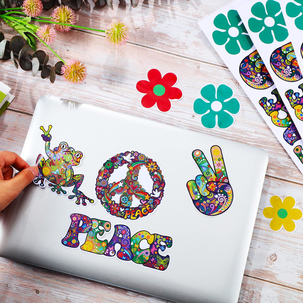 Gersoniel love heart decal highlights positive style on gear with strong adhesion.
