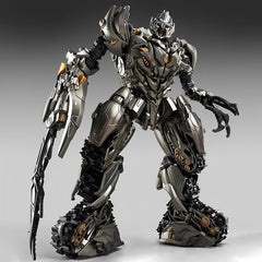 GERYNS deformation toy oversized pose highlighting dramatic two-in-one design