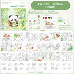 gesboole vibrant panda illustrations spark imaginative play