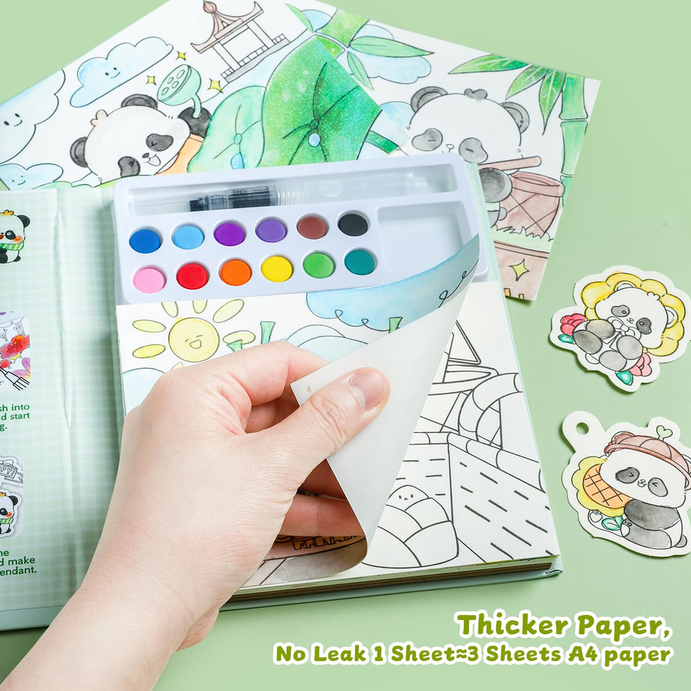 gesboole thick paper that prevents bleed-through during water coloring