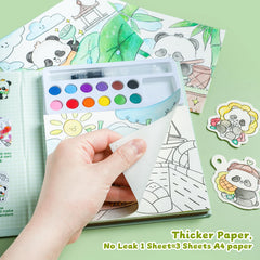gesboole thick paper that prevents bleed-through during water coloring
