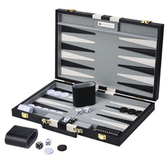 Get The Games Out backgammon board with premium felt for smooth, quiet play.