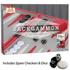 Get The Games Out felt interior with leatherette accents, smooth dice rolling.