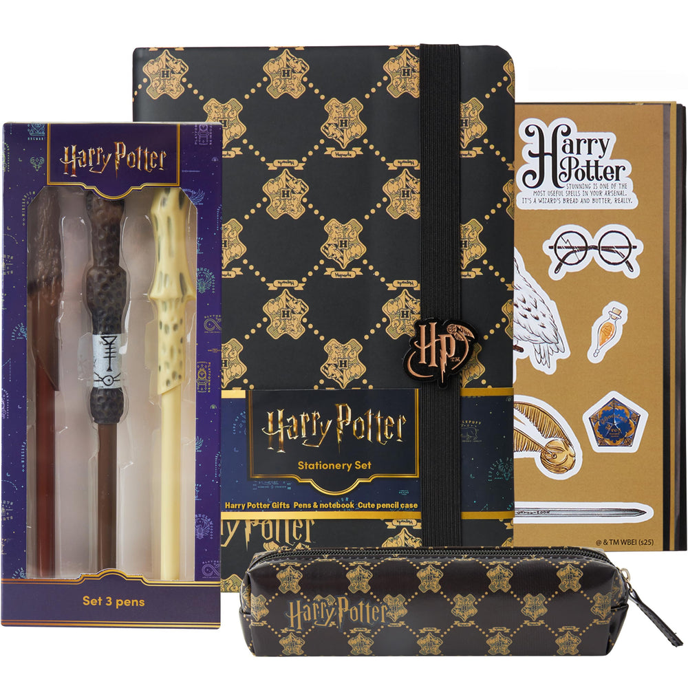 Get Trend Harry Potter notebook open, perfect for journaling and doodling.