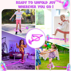 Getatoy ankle skip ball sticker set personalizes playtime