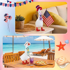 Geyoga holiday goose outfits add warm charm for photos and gifts