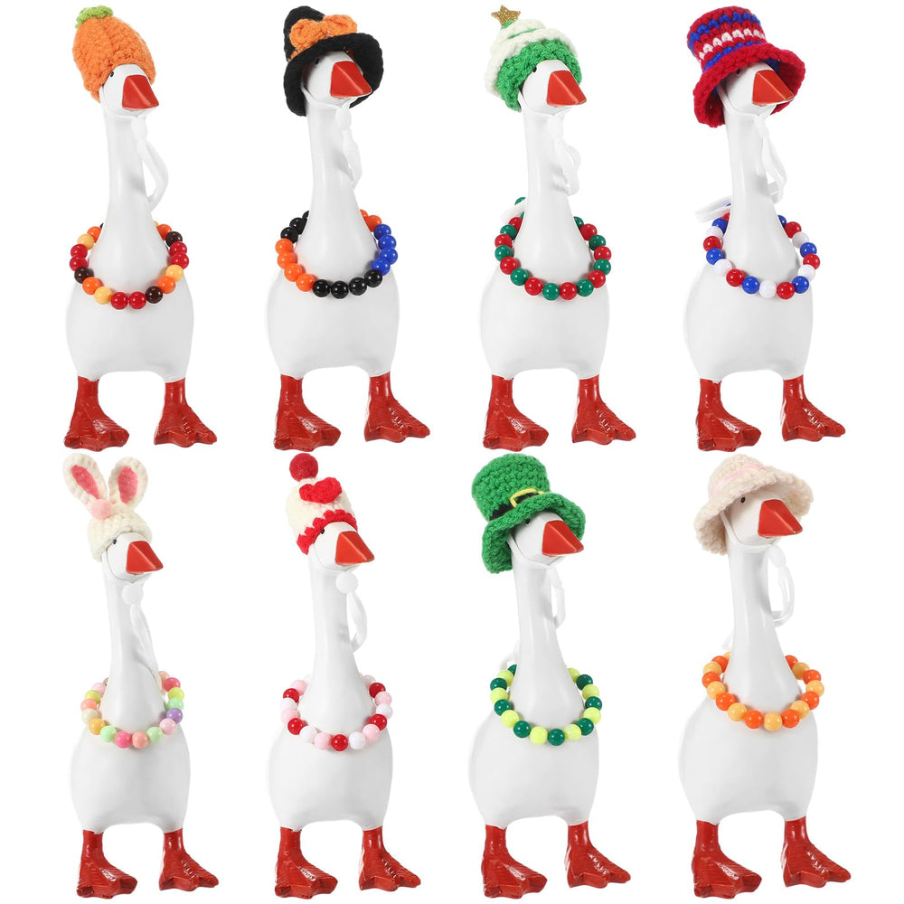 Geyoga mini desk goose hat collection adds playful seasonal flair to your desk decor.