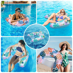 Ideal for adults in pools, beaches, or rivers with GG ZHONG QUAN lounge float