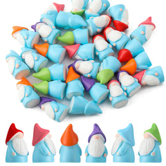 GGSTDDUP mini gnomes ornaments on a shelf add whimsical indoor charm.