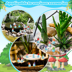 GGSTDDUP mini gnomes ornaments are lightweight and easy to reposition.