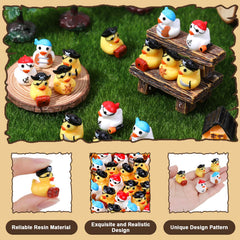GGSTDDUP resin duck decorations add charm to decor