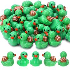 GGSTDDUP turtle ducks toy figures collection for playful display and gifting