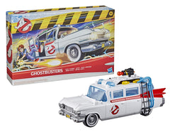 Ghostbusters Ecto-1 includes a swinging blaster seat for dramatic moments.