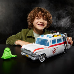 Ghostbusters Ecto-1 rooftop drone trap adds aerial pursuit fun