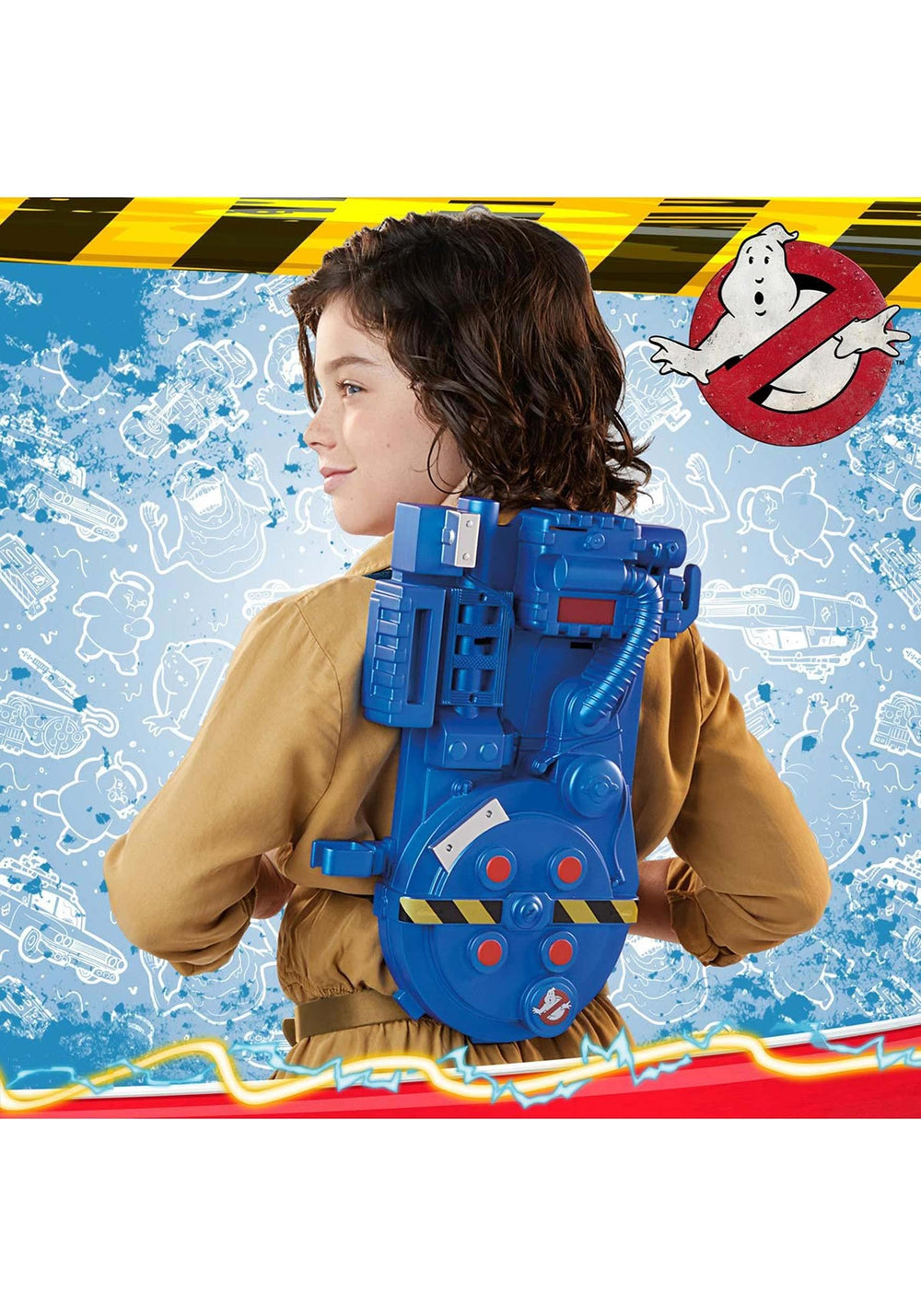Ghostbusters Proton Pack wearable gear enabling kids to roleplay like heroes.