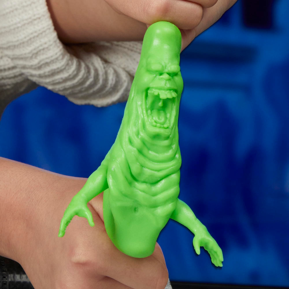Ghostbusters retail box packaging shows complete set contents