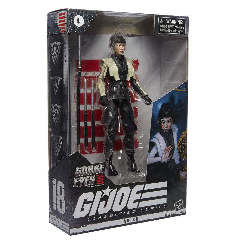 Akiko 6-inch poseable figure with premium detailing for dynamic poses.