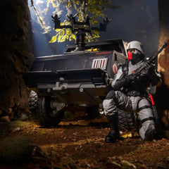 G.I. Joe Cobra Night Attack 4-WD Stinger rear bumper, foot pegs for stable posing.
