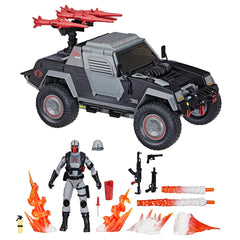 G.I. Joe Cobra Night Attack 4-WD Stinger main vehicle with wheels for dynamic play.