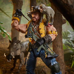 G.I. Joe Gnawgahyde machete and wrist attachment for realistic weapon layouts.
