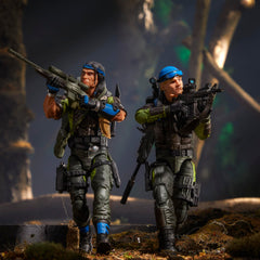 G.I. Joe Spirit Iron-Knife with backpack and gear for realistic scenes.