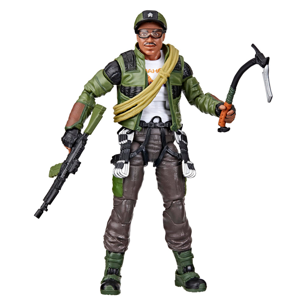 Open window packaging showcasing Alpine Pine and loadout
