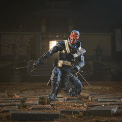 G.I. Joe Classified Blue Ninjas alternate Kitsune head expands display possibilities.