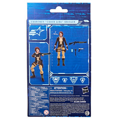 Highly poseable 6-inch Courtney Krieger figure for dynamic display.