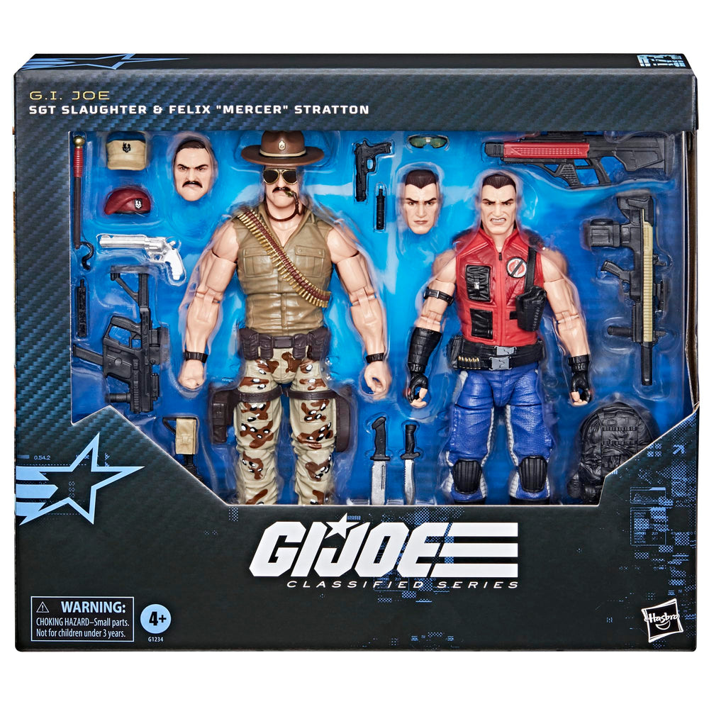G.I. Joe Classified Felix Mercer Stratton figure with backpack enhances pose possibilities.