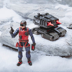 GI Joe Classified footlocker with gear storage for organized missions.