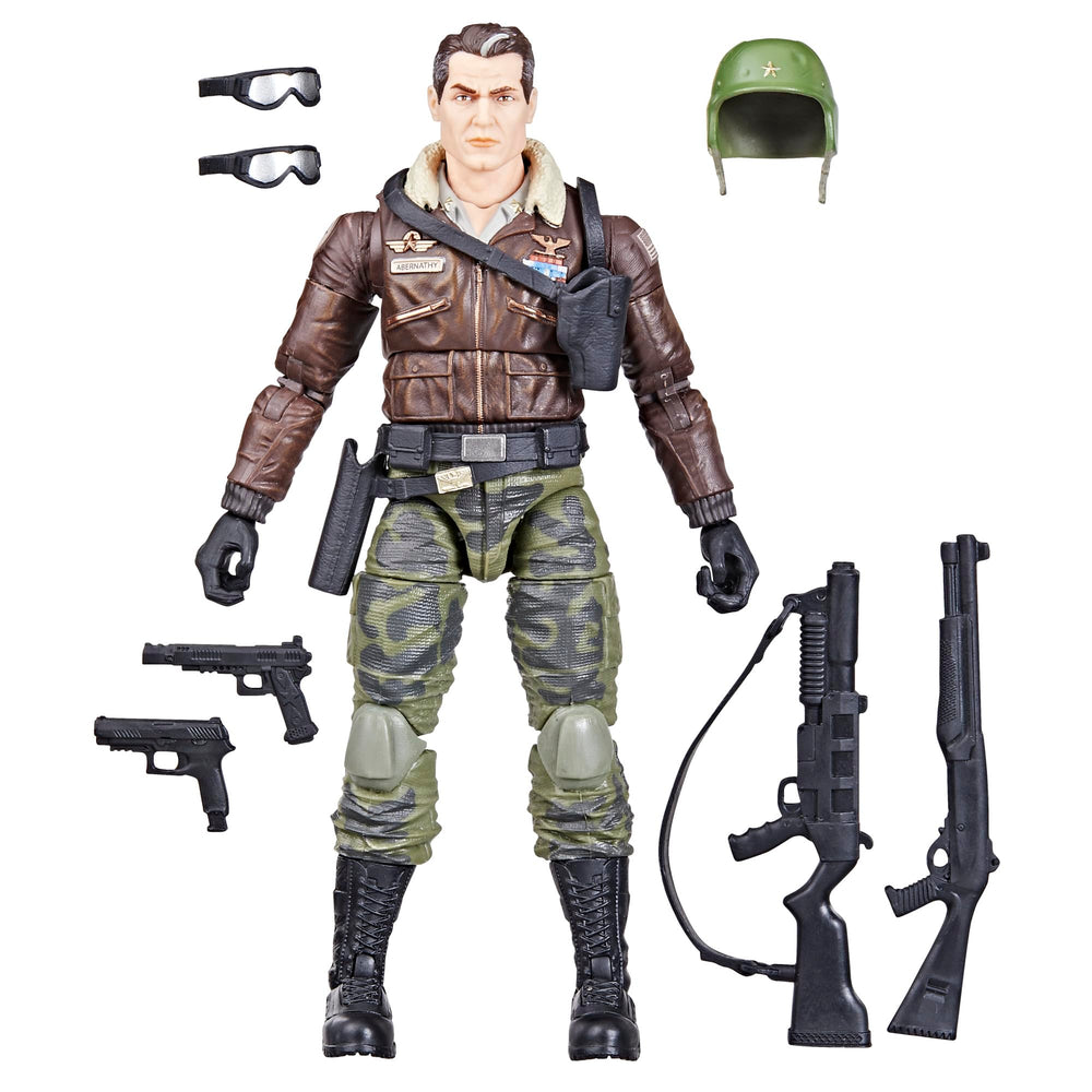 G.I. Joe Hawk Abernathy figure ready for display with premium articulation.