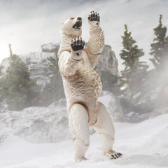 G.I. Joe Classified Polar Bear on two legs for dramatic silhouettes.
