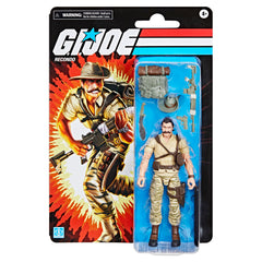 Recondo in action pose shows articulation for dynamic dioramas.
