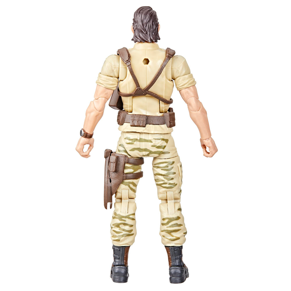 Recondo posed in a diorama-ready scene beside other Joes.