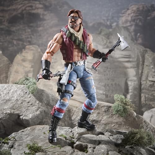 G.I. Joe Monkeywrench windowed packaging showcases figure and gear.