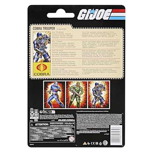 Cobra Trooper gift idea for action figure enthusiasts and collectors
