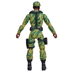 G.I. Joe Sgt. Stalker figure stand enables dynamic dioramas