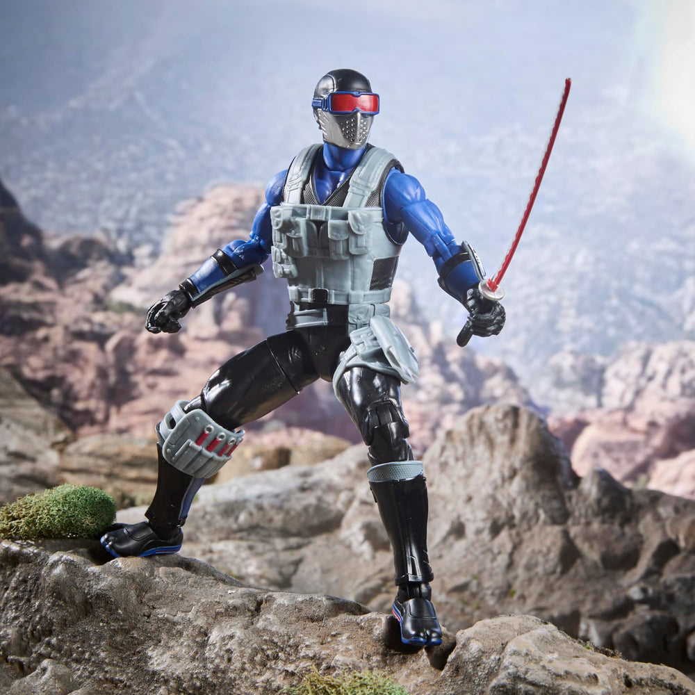 G.I. Joe Snake Eyes V4 authentic character artistry and deco.