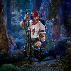 G.I. Joe Classified Tiger Force Bazooka accessories laid out for complete customization