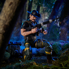 G.I. Joe Tiger Force Recondo artwork on packaging for collectors.