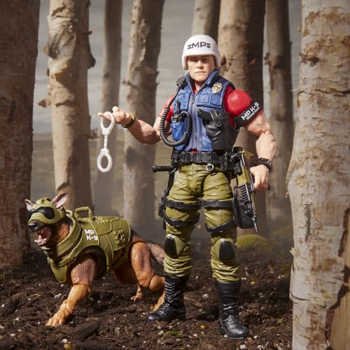 G.I. Joe Classified goggles, collar, and harness on K-9 Order
