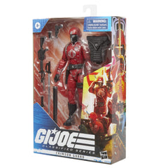 G.I. Joe Crimson Guard articulation detail emphasizes refined deco for collectors